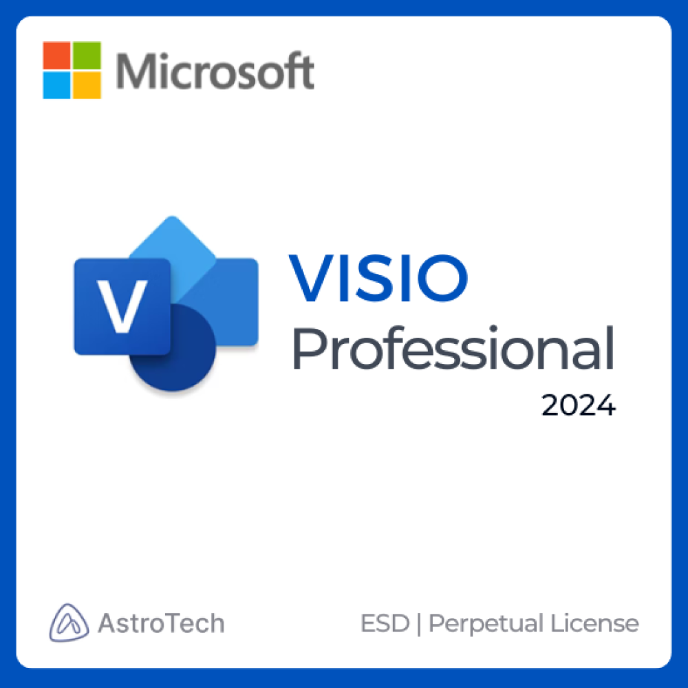 Microsoft Visio Professional 2024 (ESD) (Perpetual)